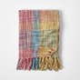 PERU CHECK Throws - Pink Multi