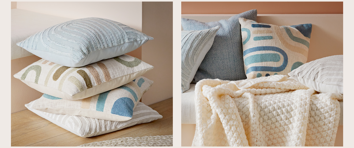 Winter Vibrance Cushions